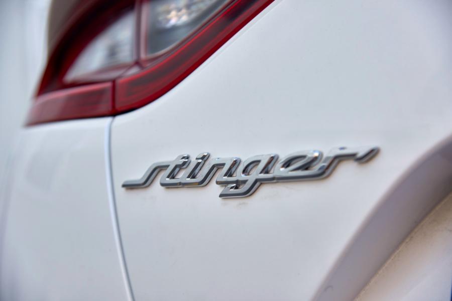 Логотип Kia Stinger GT 2018 года  (ZA) (фото 2 из 40)